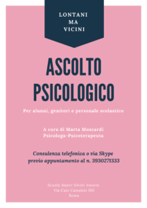 Ascolto Psicologico  - Marta Moscardi